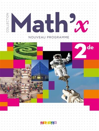 Math'x 2de : nouveau programme | Marie-Hélène Le Yaouanq