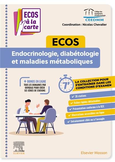 Ecos endocrinologie, diabétologie et maladies métaboliques | Nicolas Chevalier, College des enseignants d'endocrinologie, diabete et maladies metaboliques (France)