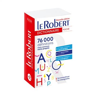 Le Robert de poche + : 76.000 définitions : noms communs, noms propres | Marie-Hélène Drivaud, Alain Rey