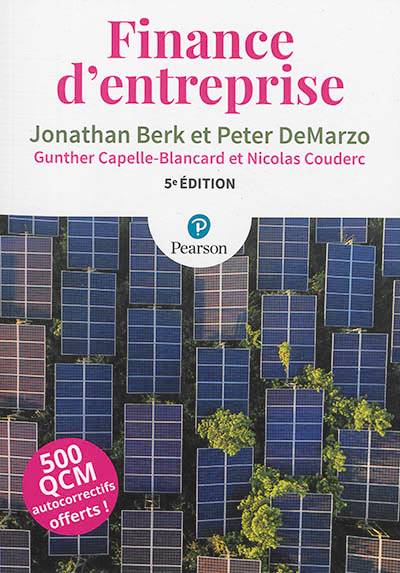 Finance d'entreprise | Jonathan Berk, Peter DeMarzo, Gunther Capelle-Blancard, Nicolas Couderc