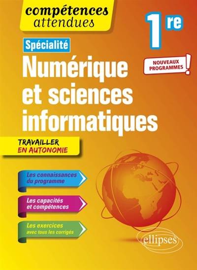 Spécialité numérique et sciences informatiques 1re : nouveaux programmes ! | Cecile Canu