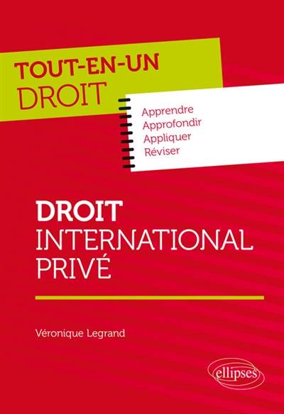 Droit international privé | Veronique Legrand