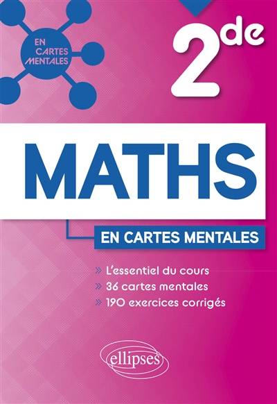 Maths 2de en cartes mentales | Gil Arthaud