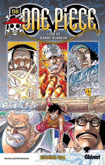 One Piece : édition originale. Vol. 58. L'ère de Barbe blanche | Eiichiro Oda, Sylvain Chollet