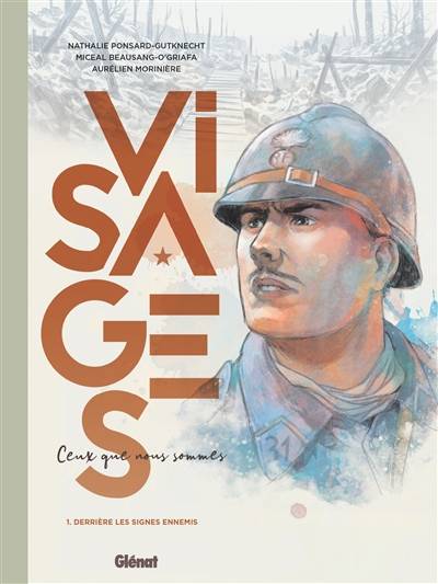 Visages : ceux que nous sommes. Vol. 1. Derrière les signes ennemis | Nathalie Ponsard-Gutknecht, Miceal Beausang-O'Griafa, Aurélien Morinière