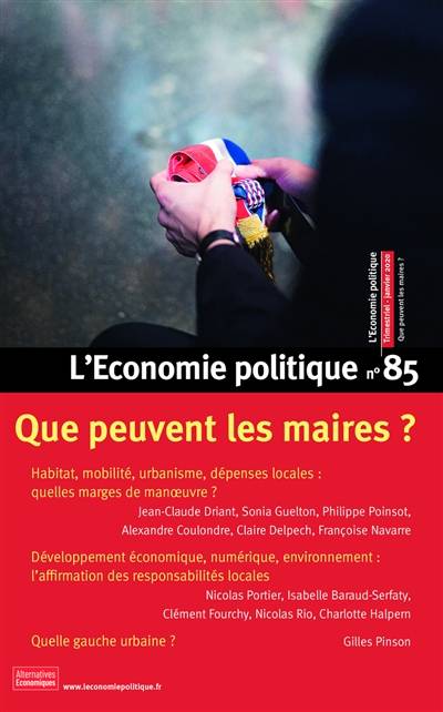 Economie politique (L'), n° 85. Que peuvent les maires ? | 