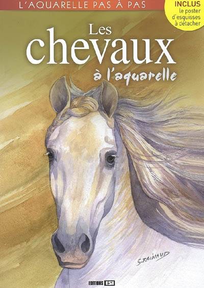 Les chevaux à l'aquarelle | 