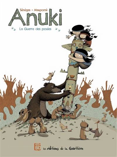 Anuki. La guerre des poules (48 h BD 2020) | Stéphane Sénégas, Frédéric Maupomé