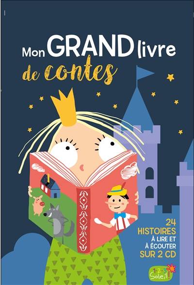 Mon grand livre de contes : 24 histoires à lire et à écouter sur 2 CD | Idees Book, Elisabeth Du Baret, Mark Sweeting, Idees Book