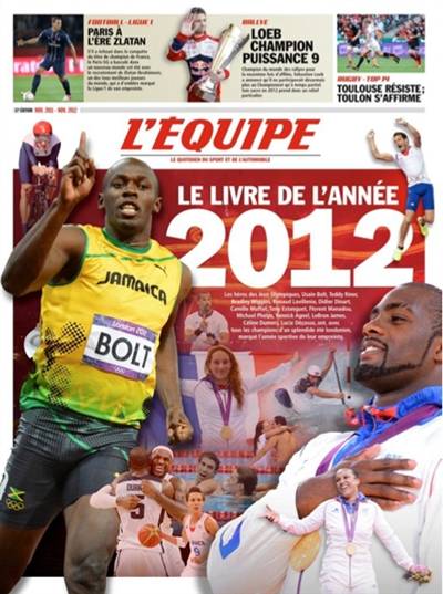 Le livre de l'année 2012 | L'Equipe (périodique)