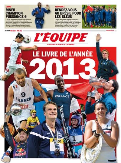 Le livre de l'année 2013 | L'Equipe (périodique)