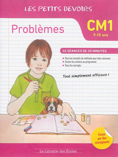 Problèmes CM1, 9-10 ans : 26 séances de 20 minutes | Pierre Tribouillard, Alice Gravier