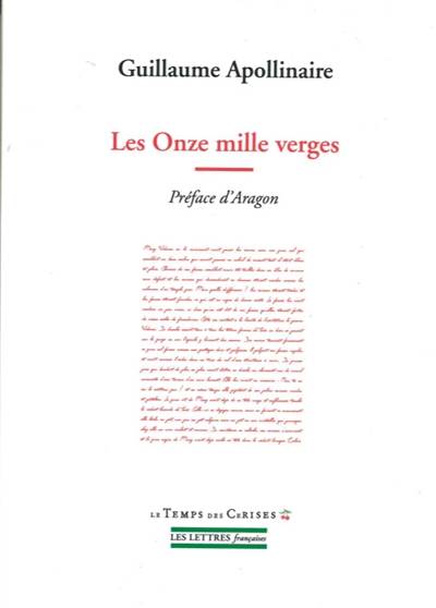 Les onze mille verges | Guillaume Apollinaire, Louis Aragon