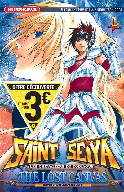 Saint Seiya : les chevaliers du zodiaque : the lost canvas, la légende d'Hadès. Vol. 1 | Masami Kurumada, Shiori Teshirogi, Pierre Giner