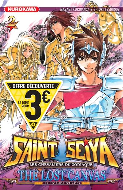 Saint Seiya : les chevaliers du zodiaque : the lost canvas, la légende d'Hadès. Vol. 2 | Masami Kurumada, Shiori Teshirogi, Pierre Giner