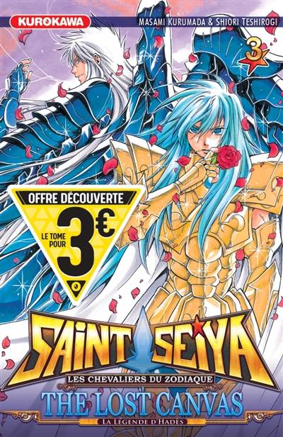 Saint Seiya : les chevaliers du zodiaque : the lost canvas, la légende d'Hadès. Vol. 3 | Masami Kurumada, Shiori Teshirogi, Pierre Giner