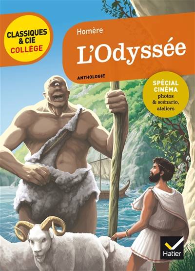 L'Odyssée : avec des extraits du scénario du film Ulysse de Mario Camerini (1954) | Homère, Nora Nadifi, Charles-Marie Leconte de Lisle