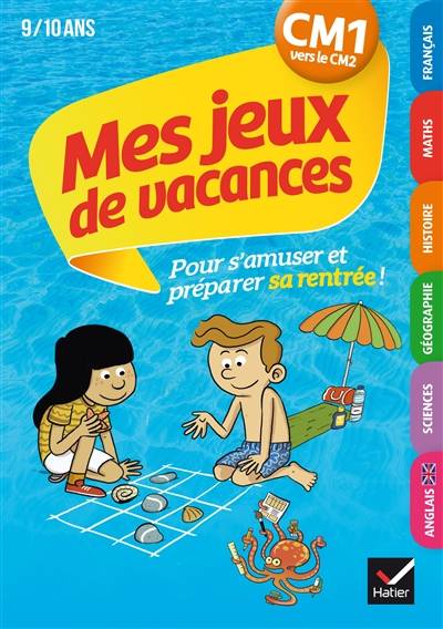 Mes jeux de vacances CM1 vers le CM2, 9-10 ans | Albert Cohen, Nicolas Dhumez, Paul Beaupere, Frederique Vayssieres