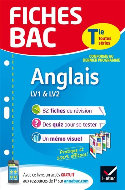 Anglais LV1 & LV2, terminale toutes séries | Michèle Malavieille