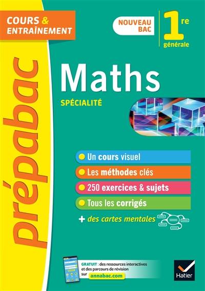 Maths spécialité 1re générale : nouveau bac | Michel Abadie, Annick Meyer, Jean-Dominique Picchiottino, Martine Salmon