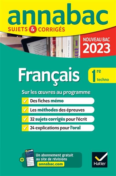 Français 1re techno : sur les oeuvres au programme : nouveau bac 2023 | 