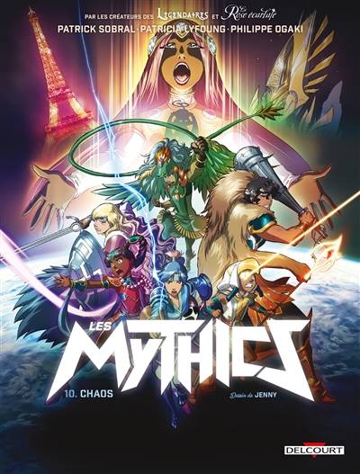 Les mythics. Vol. 10. Chaos | Philippe Ogaki, Jenny, Mister Choco man, Magali Paillat, Patrick Sobral, Patricia Lyfoung