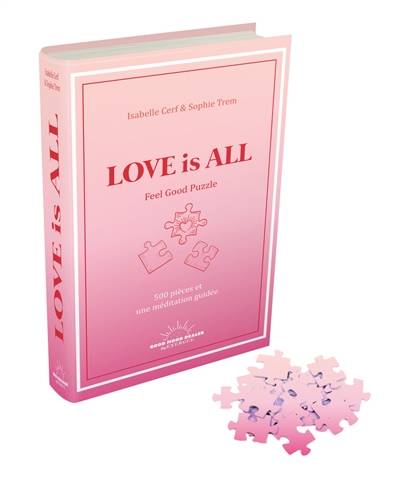 Love is all : feel good puzzle : 500 pièces et une méditation guidée | Isabelle Cerf, Sophie Trem