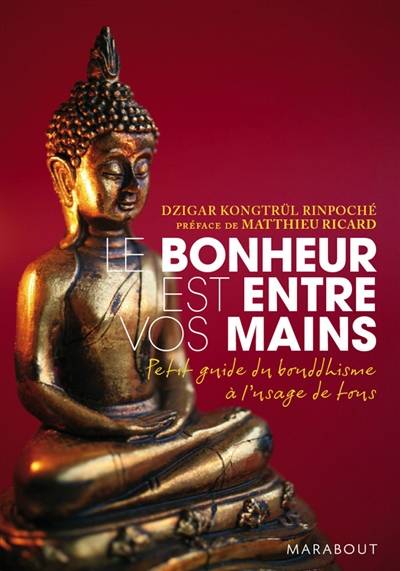 Le bonheur est entre vos mains : petit guide du bouddhisme à l'usage de tous | Dzigar Kongtrül, Matthieu Ricard, Carisse Busquet