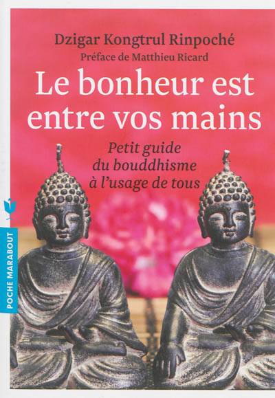 Le bonheur est entre vos mains : petit guide du bouddhisme à l'usage de tous | Dzigar Kongtrul, Matthieu Ricard, Carisse Busquet