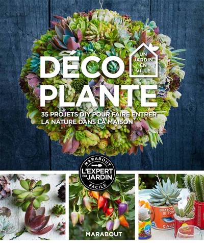 Déco plante : 35 projets DIY pour faire entrer la nature dans la maison | Philippa Pearson, Virginie de Bermond-Gettle, Graph'M, agence de création graphique et éditoriale