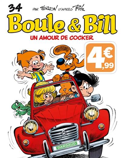 Boule et Bill. Vol. 34. Un amour de cocker | Verron, Roba, Anne-Marie Ducasse, Julien Ducasse