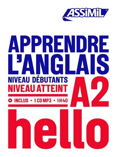 Apprendre l'anglais : niveau débutants : niveau atteint A2 | Anthony Bulger