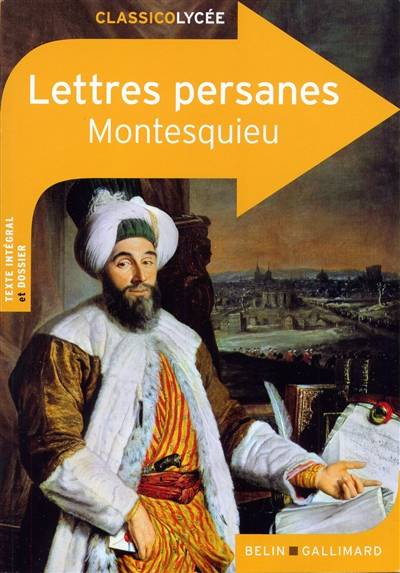 Lettres persanes | Charles-Louis de Secondat Montesquieu, Delphine Descaves