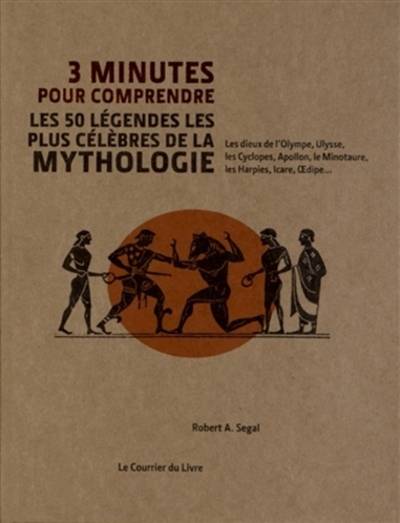 3 minutes pour comprendre les 50 légendes les plus célèbres de la mythologie : les dieux de l'Olympe, Ulysse, les Cyclopes, Apollon, le Minotaure, les Harpies, Icare, Oedipe... | Robert Alan Segal