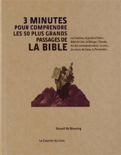 3 minutes pour comprendre les 50 passages essentiels de la Bible | Russell Re Manning, Christine Destruhaut