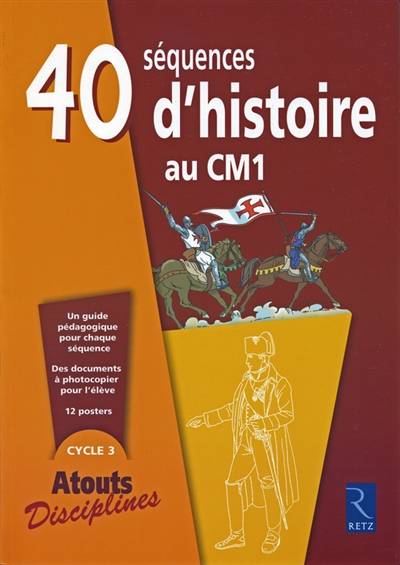 40 séquences d'histoire au CM1 | Francois Fontaine, Christian Lamblin, Brigitte Verlon