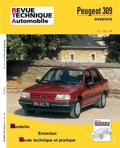 Revue technique automobile, n° 706.1. Peugeot 309 essence (86-93) | 