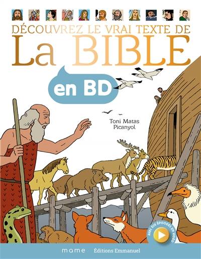 Découvrez le vrai texte de la Bible en BD | Toni Matas, Picanyol