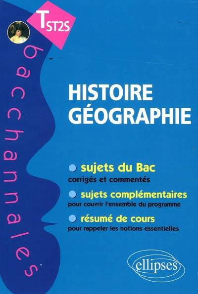 Histoire géographie T ST2S : nouveau programme | Virginie Freuchet