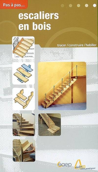 Escaliers en bois : tracer, construire, rectifier des escaliers, habiller des marches | Philippe Bierling, Jean-Michel Jorion, Alain Thiebaut