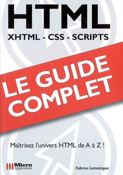 HTML : XHTML, CSS, Scripts | Fabrice Lemainque