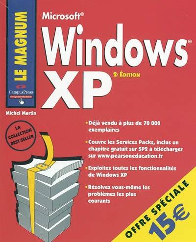 Microsoft Windows XP : couvre ses services packs | Michel Martin