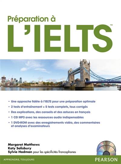 Préparation à l'IELTS | Margaret Matthews, Katy Salisbury, Sylvie Hadman