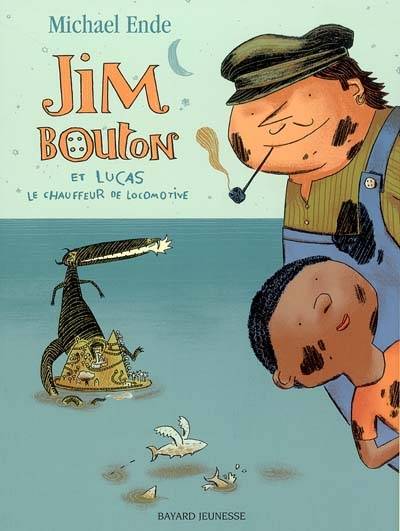 Jim Bouton et Lucas le chauffeur de locomotive. La cité des dragons | Michael Ende, Gaëtan Dorémus, Jean-Claude Mourlevat