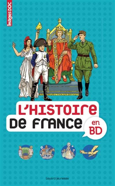 L'histoire de France en BD | Sophie Crépon, Béatrice Veillon