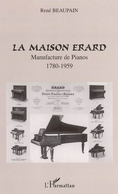 La maison Erard : manufacture de pianos (1780-1959) | Rene Beaupain