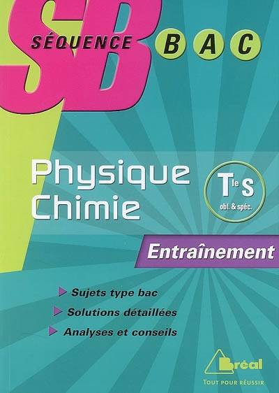 Physique chimie terminales S, enseignement de spécialité : entraînement | Marie-Christine de La Souchere, Florence Messineo, Philippe Messineo