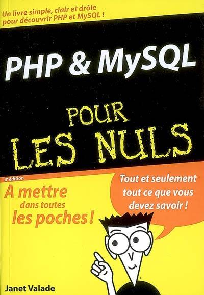 PHP et MySQL poche pour les nuls | Janet Valade, Olivier Engler