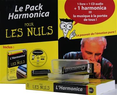 Le pack Harmonica pour les nuls | Winslow Yerxa, Jean-Jacques Milteau