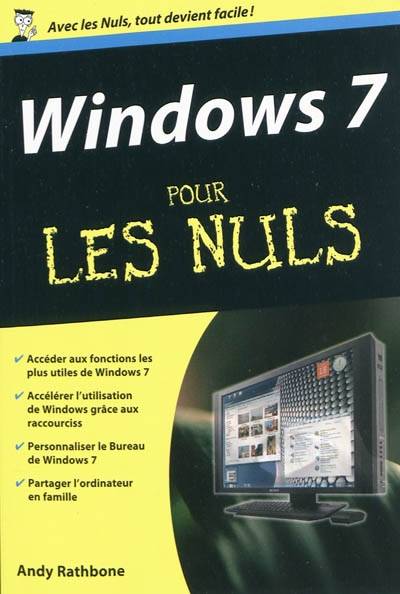 Windows 7 pour les nuls | Andy Rathbone